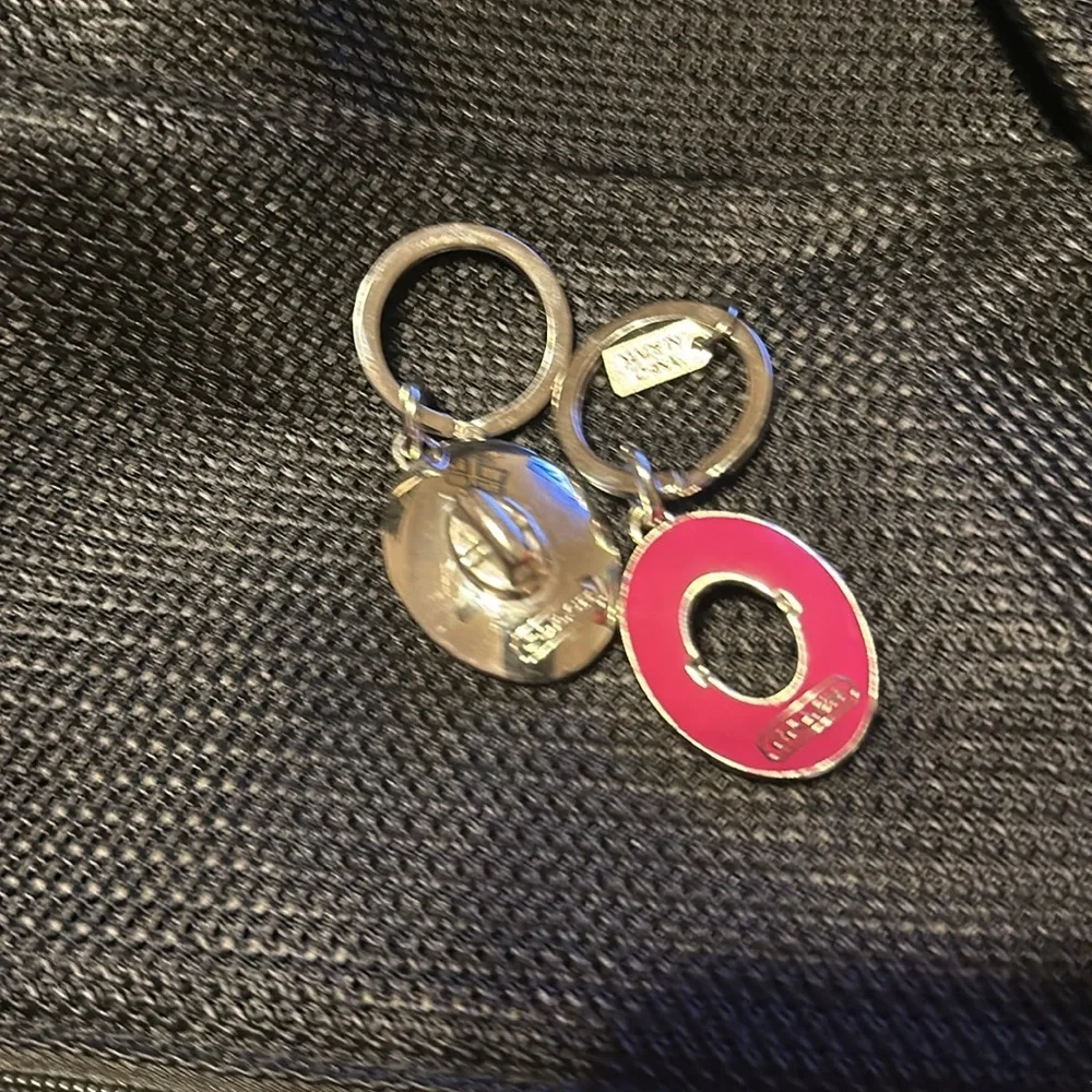 Vintage Coach 2 piece valet keychain - Picture 3 of 4